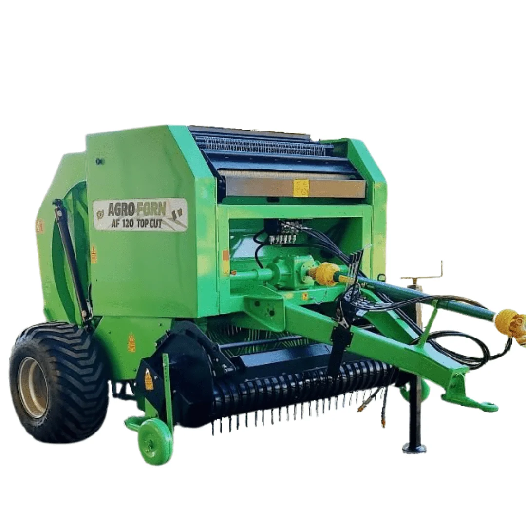 Enfardadeira de Câmara Fixa para Fardos Cilíndricos TOP CUT