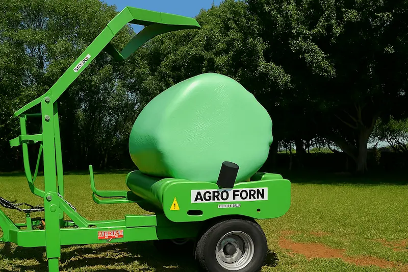 Empacotadora de silagem